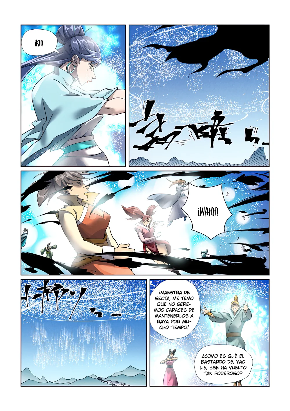 Tales of Demons and Gods Capitulo 439: Matriz Defensiva de la Secta. página 6
