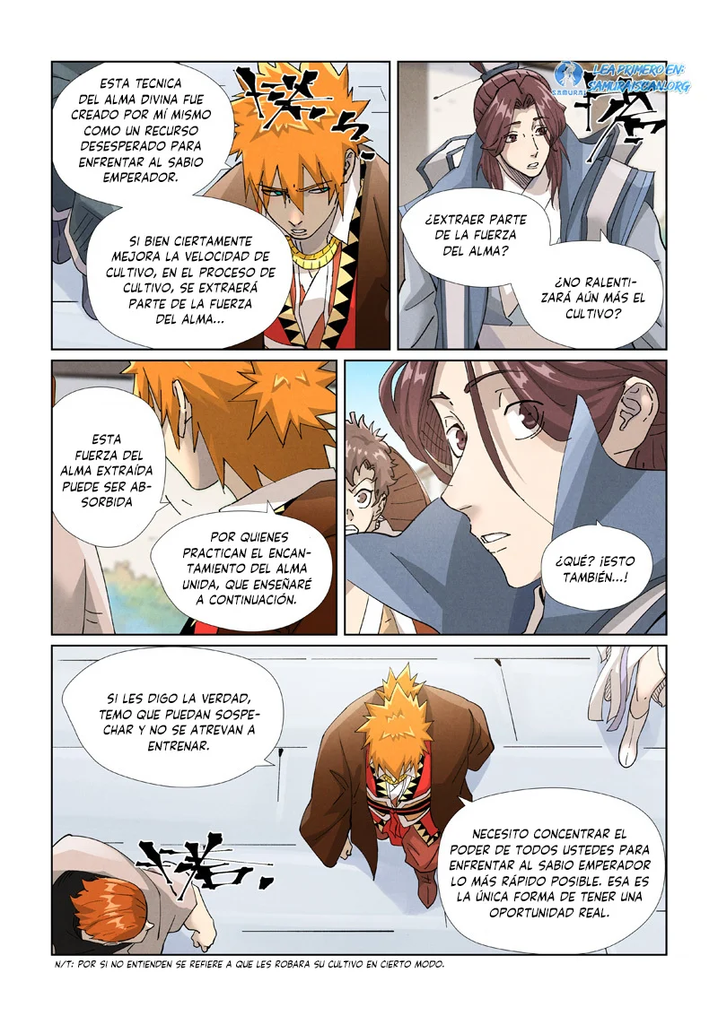 Tales of Demons and Gods Capitulo 449.5 página 4