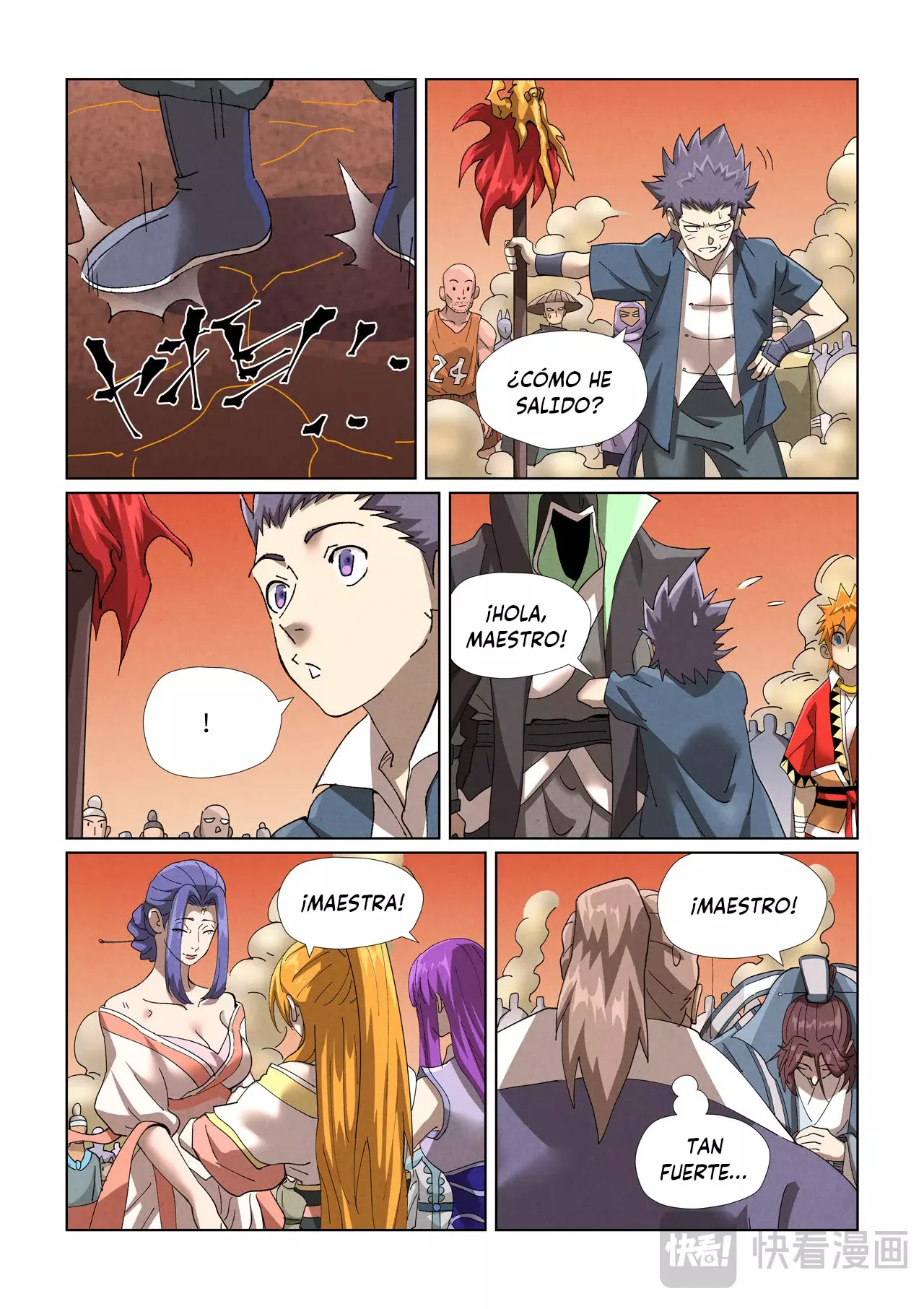 Tales of Demons and Gods Capitulo 469 página 6