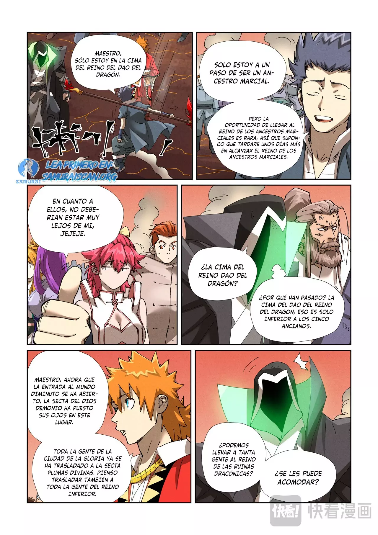 Tales of Demons and Gods Capitulo 469 página 9