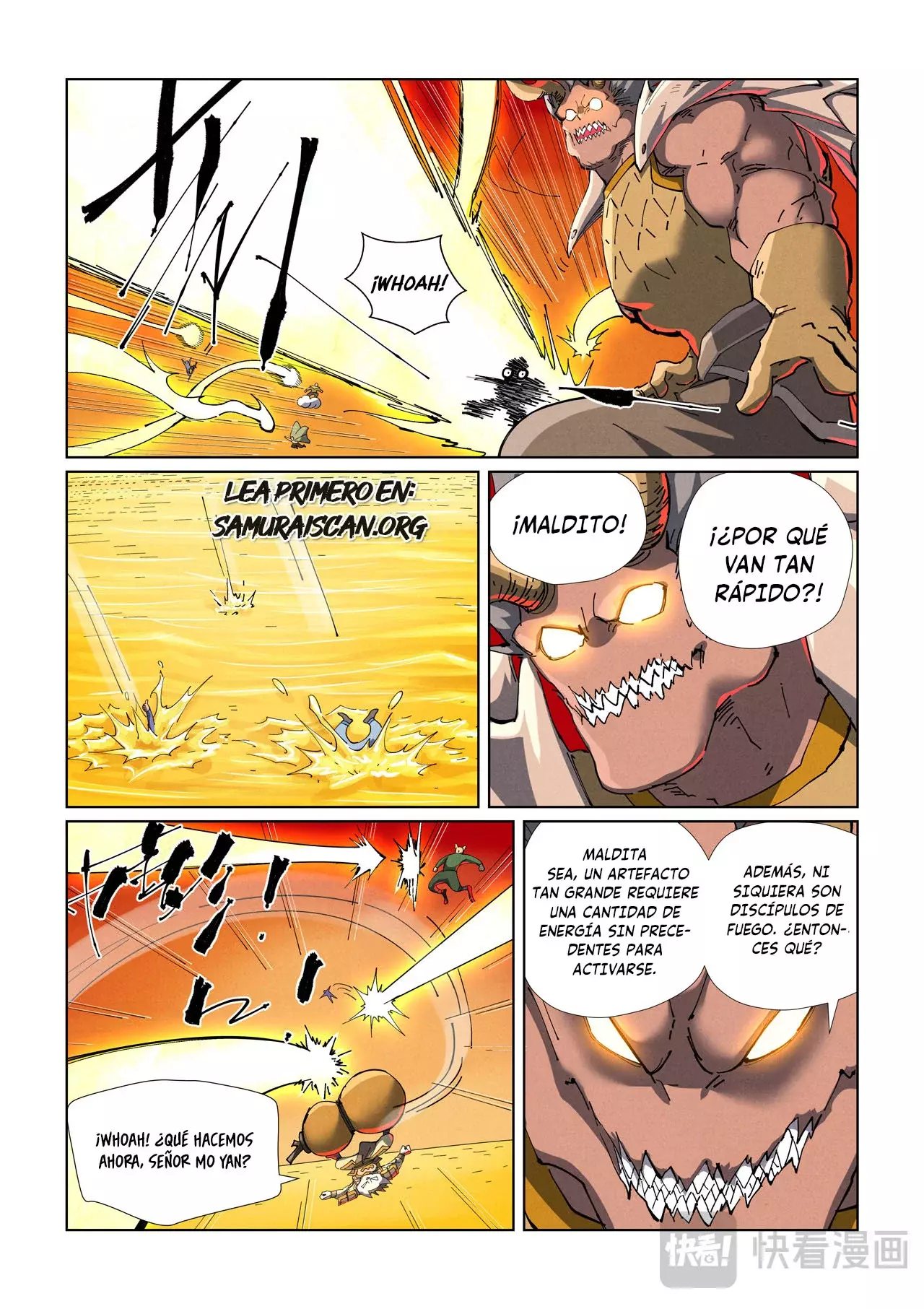 Tales of Demons and Gods Capitulo 482.5 página 8