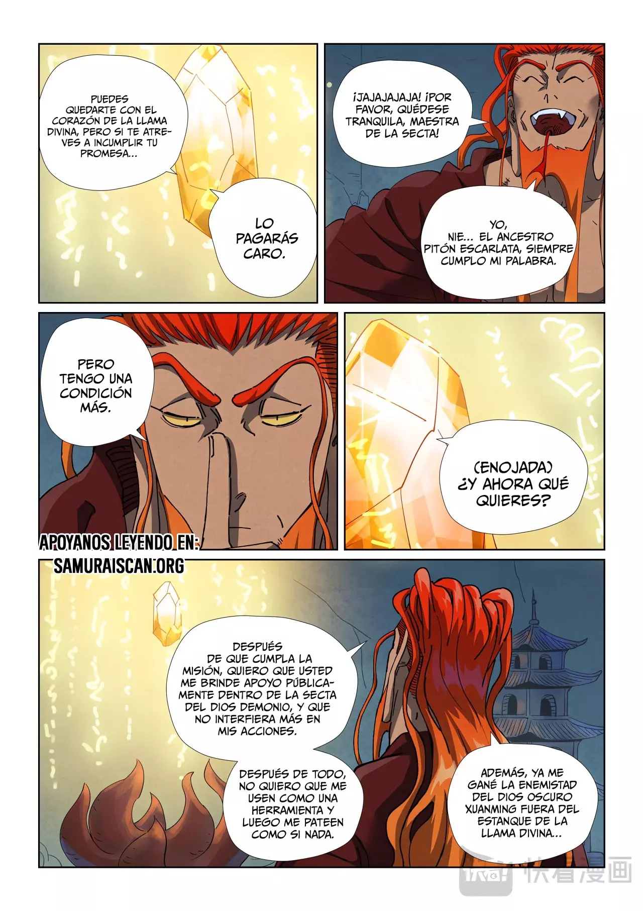 Tales of Demons and Gods Capitulo 494.5 página 5
