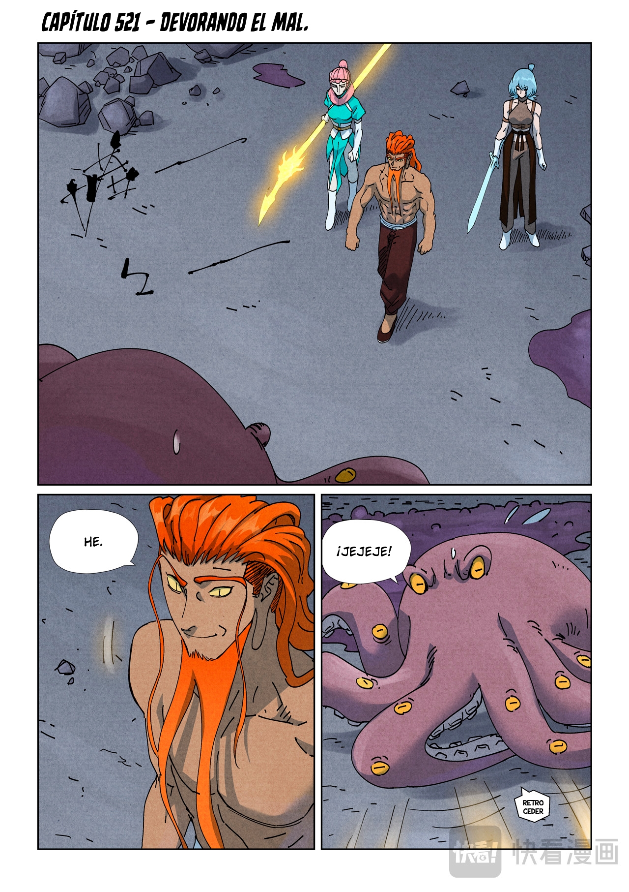 Tales of Demons and Gods Capitulo 521 página 3