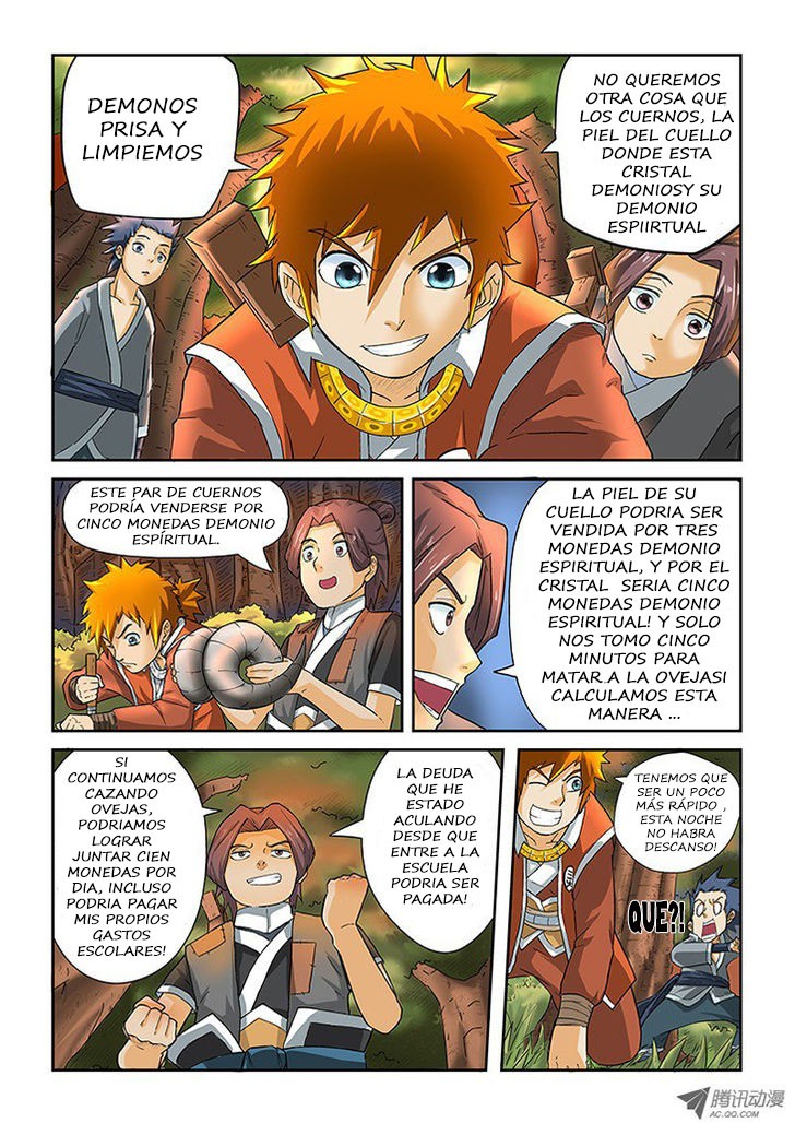 Tales of Demons and Gods Capitulo 6: a la caza de la oveja cornuda página 12