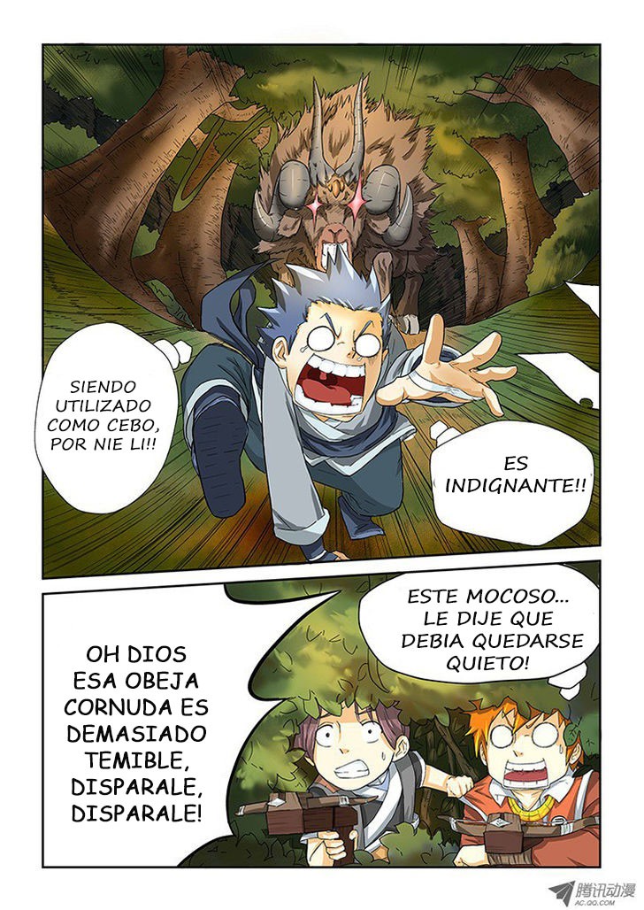 Tales of Demons and Gods Capitulo 6: a la caza de la oveja cornuda página 4