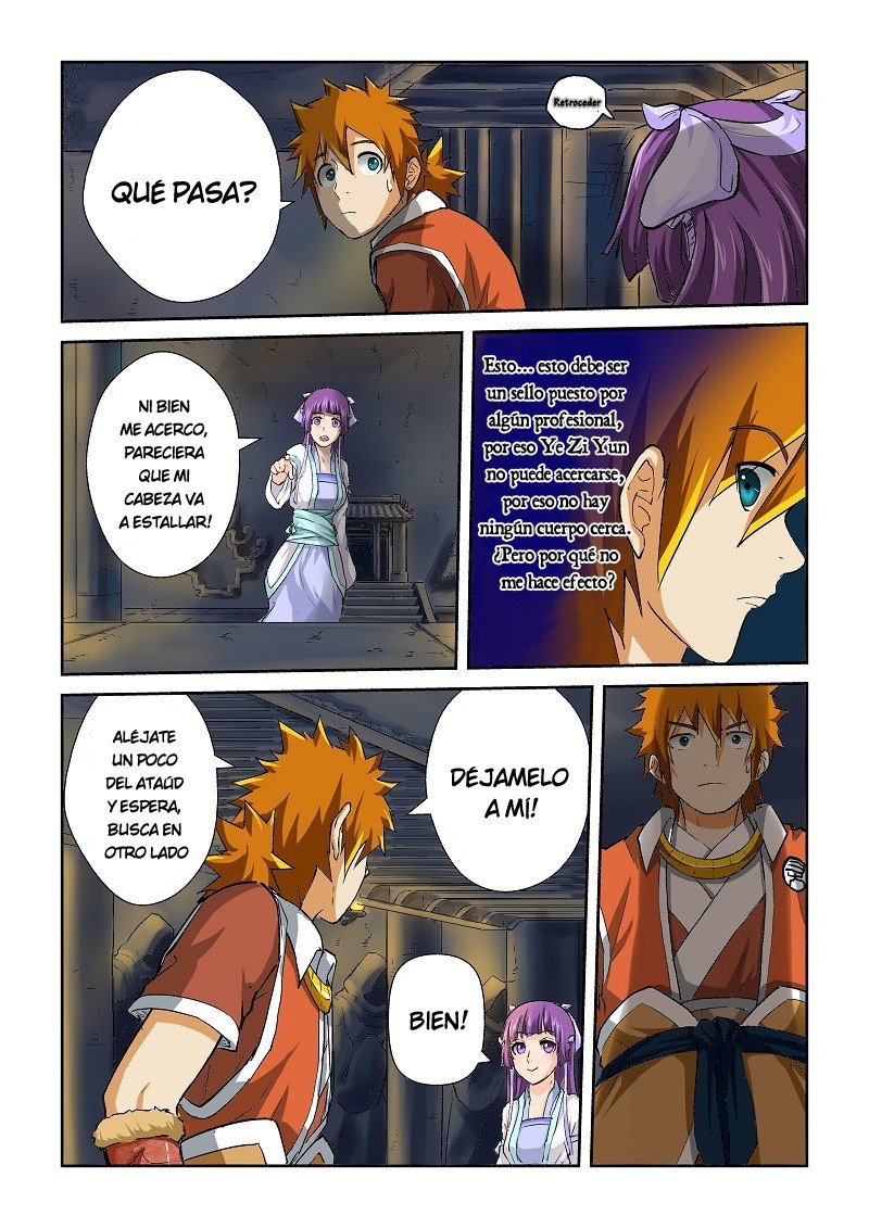 Tales of Demons and Gods Capitulo 62: El ataud del Emperador Kong Ming página 8