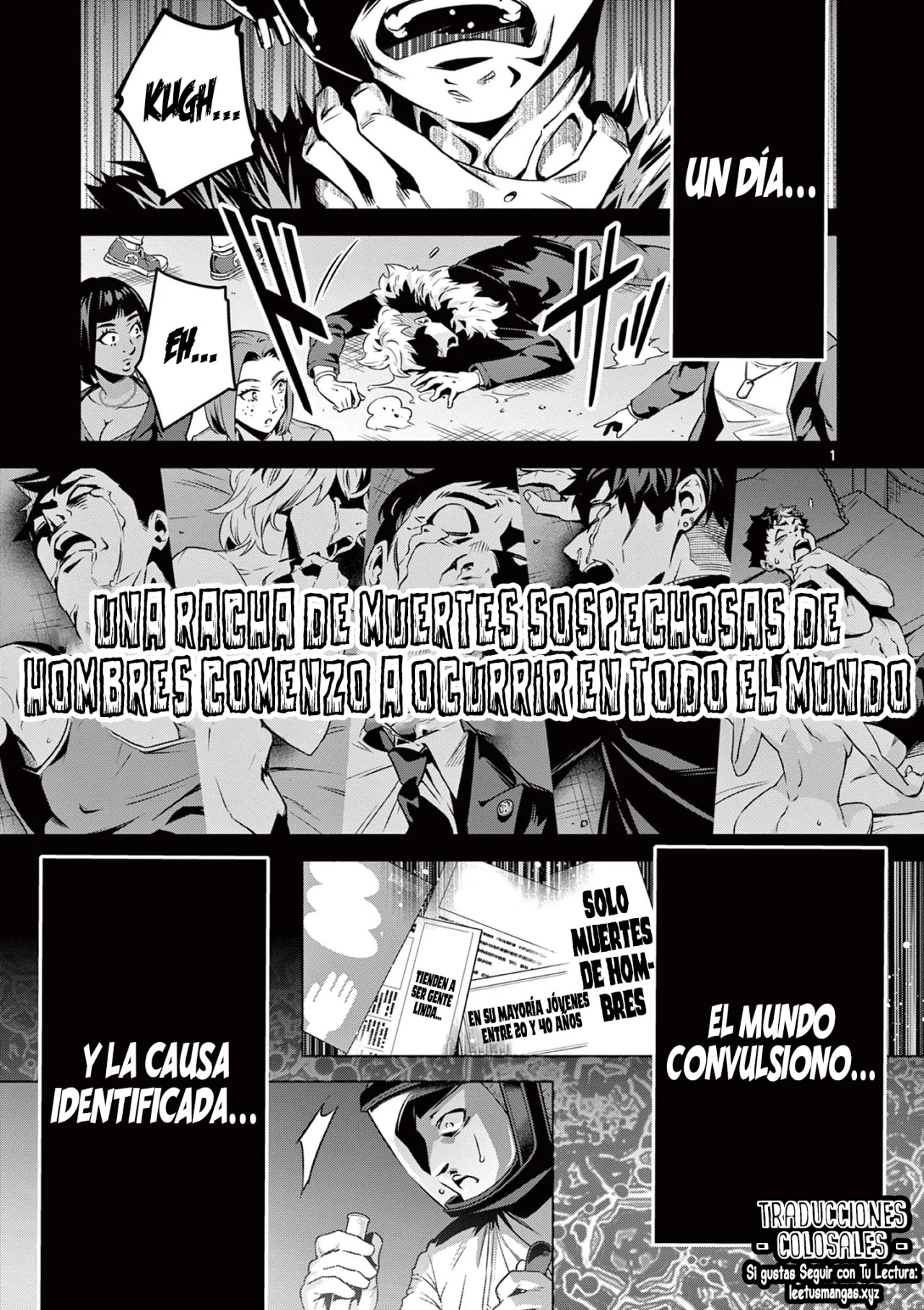 AMBIVALENTE: Un mundo en el que mueres si pierdes la virginidad Capitulo 1.1: Nuevo Virus: Ambivalente página 2