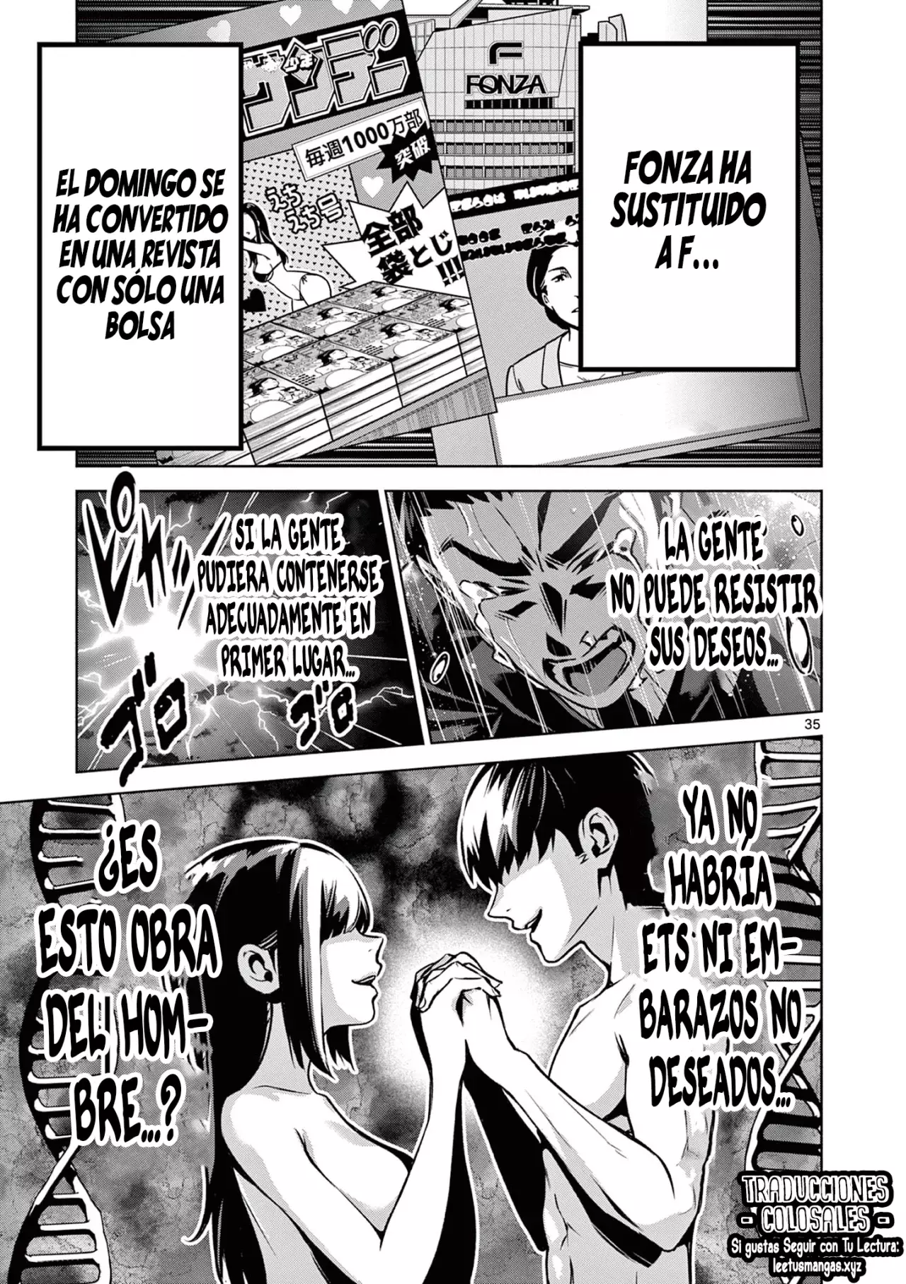 AMBIVALENTE: Un mundo en el que mueres si pierdes la virginidad Capitulo 1.2: Nuevo Virus: Ambivalente P2 página 7