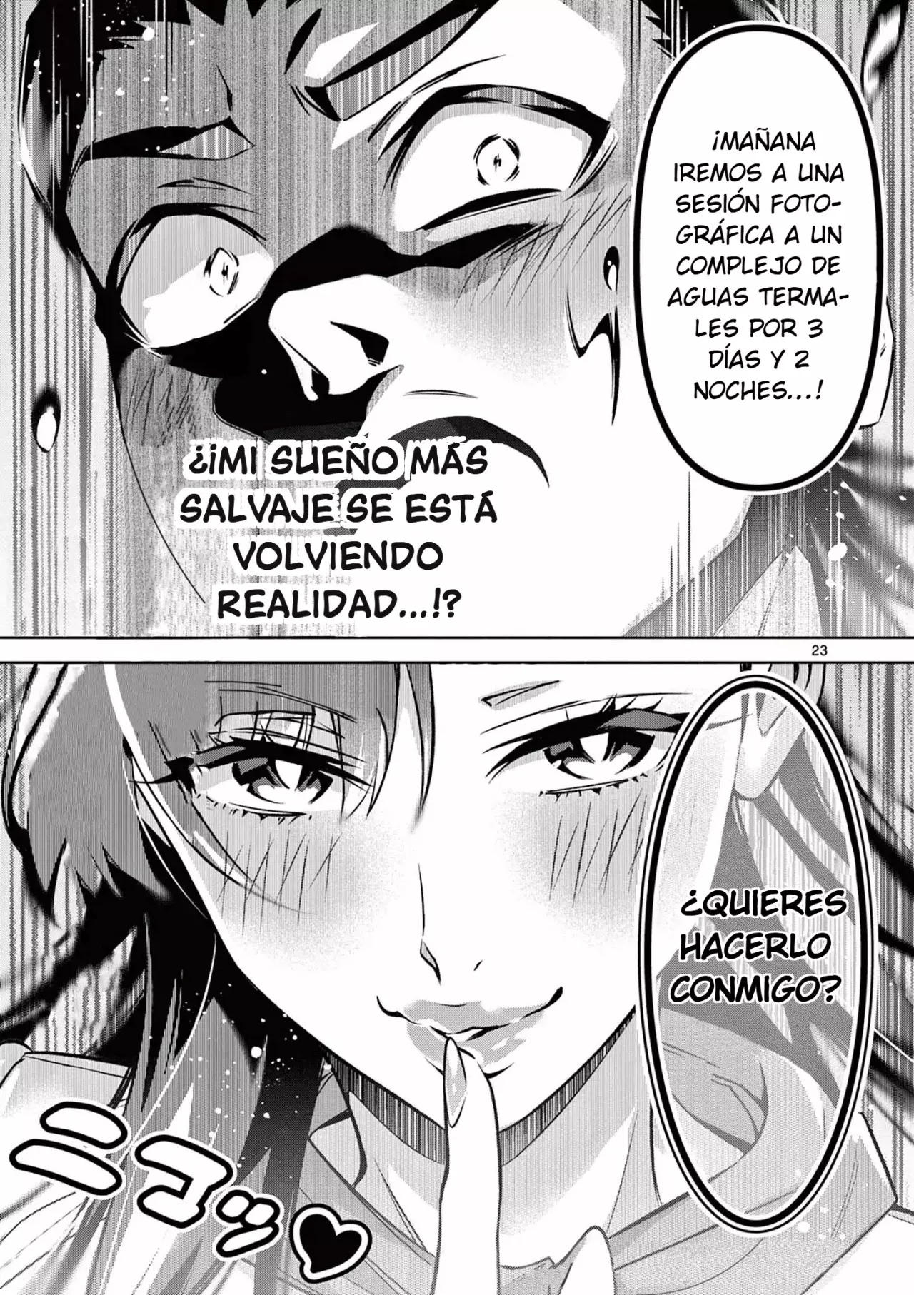 AMBIVALENTE: Un mundo en el que mueres si pierdes la virginidad Capitulo 2: Capitulo Completo página 25