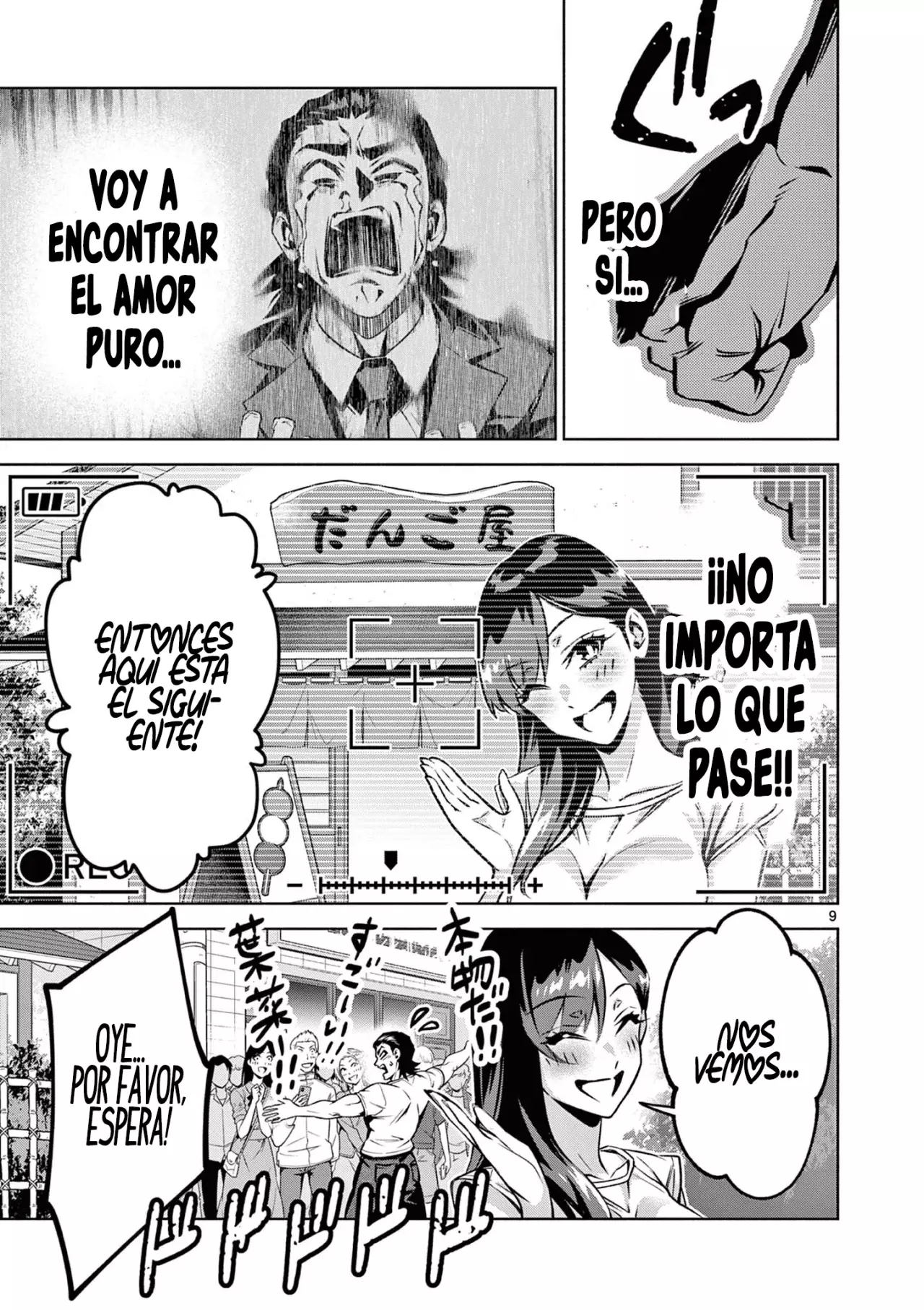 AMBIVALENTE: Un mundo en el que mueres si pierdes la virginidad Capitulo 3.1: Pezones y Sake P1 página 9