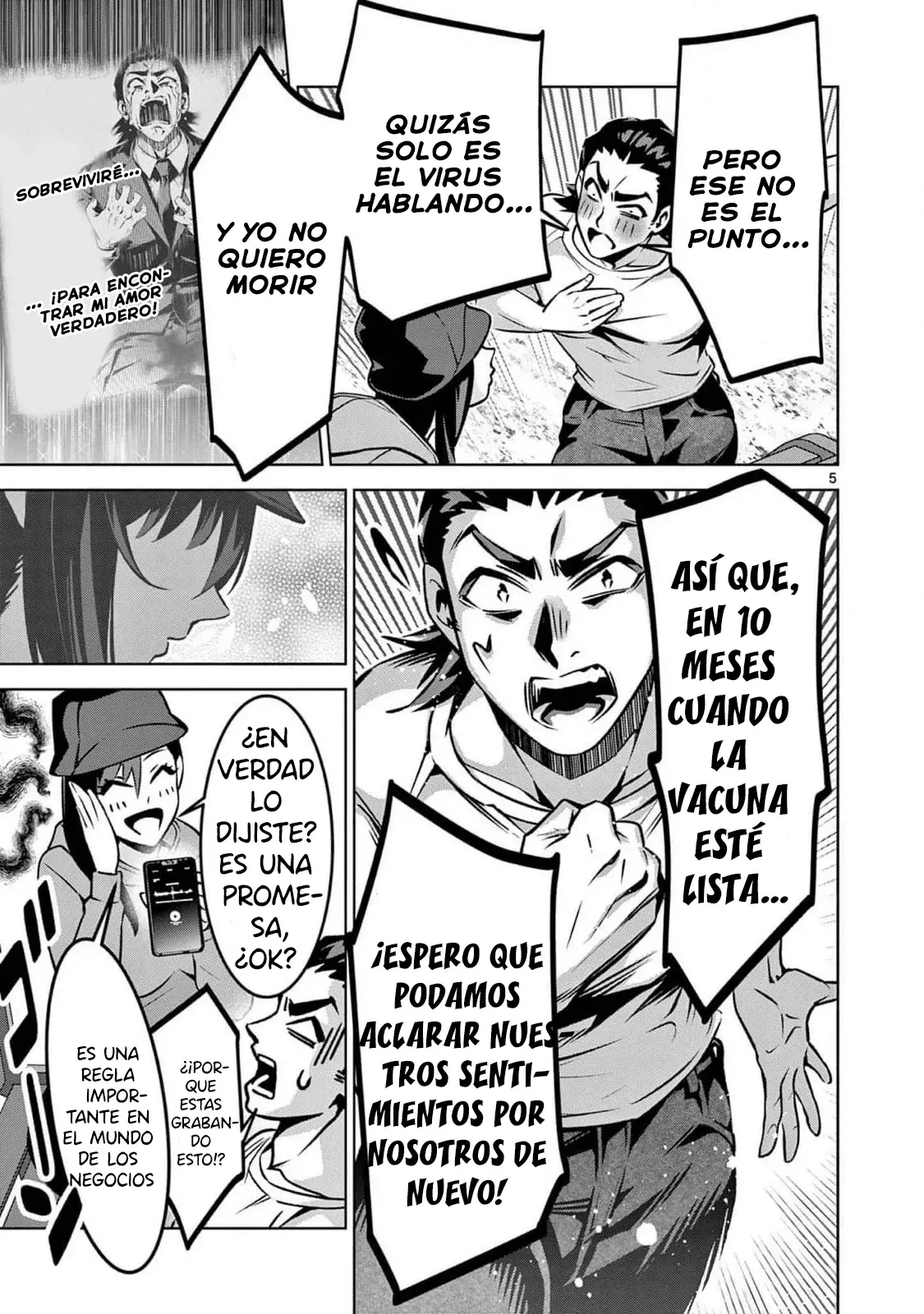 AMBIVALENTE: Un mundo en el que mueres si pierdes la virginidad Capitulo 6 página 11