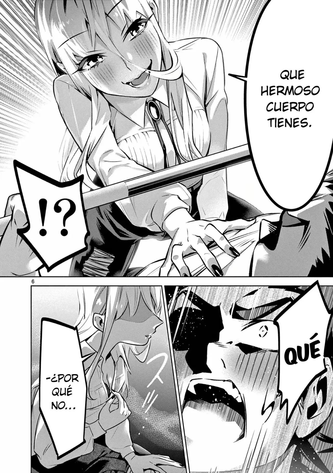 AMBIVALENTE: Un mundo en el que mueres si pierdes la virginidad Capitulo 8 página 8