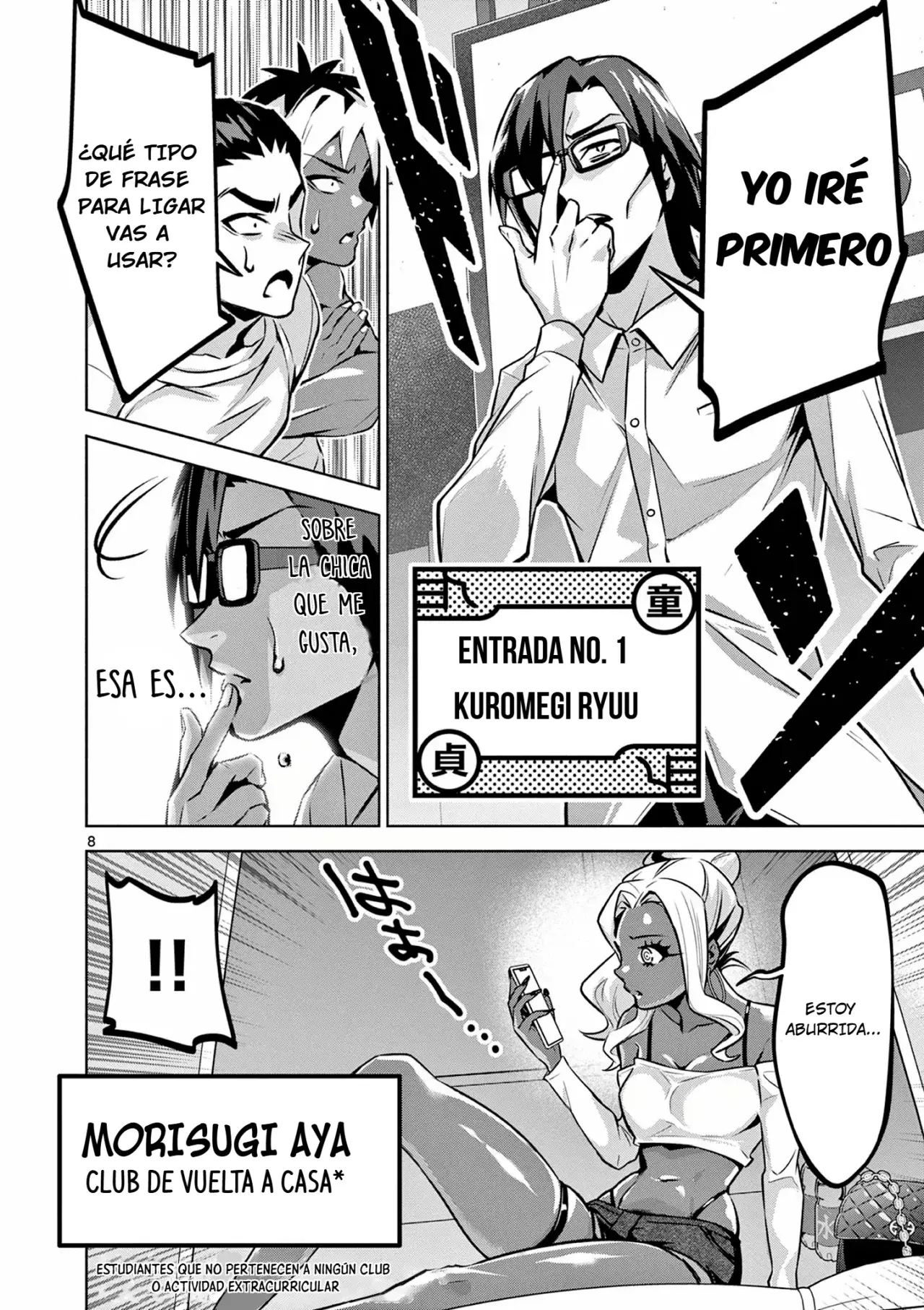 AMBIVALENTE: Un mundo en el que mueres si pierdes la virginidad Capitulo 9 página 11