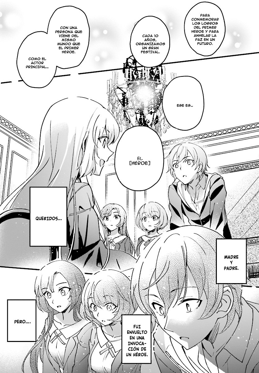 Yuusha Shoukan ni Makikomareta kedo, Isekai wa Heiwa deshita Capitulo 1 página 11