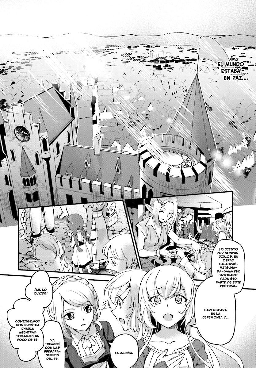 Yuusha Shoukan ni Makikomareta kedo, Isekai wa Heiwa deshita Capitulo 1 página 12