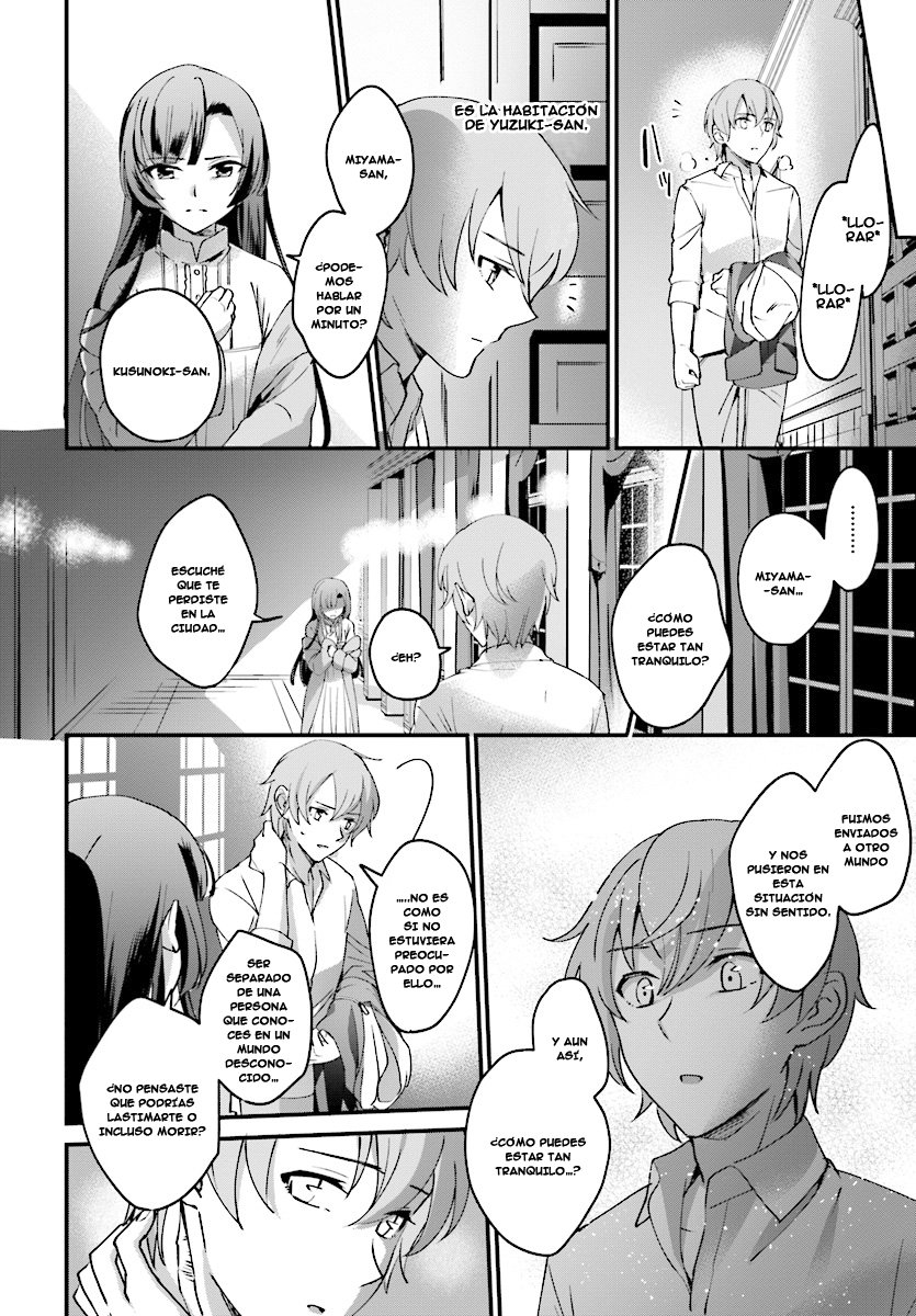 Yuusha Shoukan ni Makikomareta kedo, Isekai wa Heiwa deshita Capitulo 1 página 28