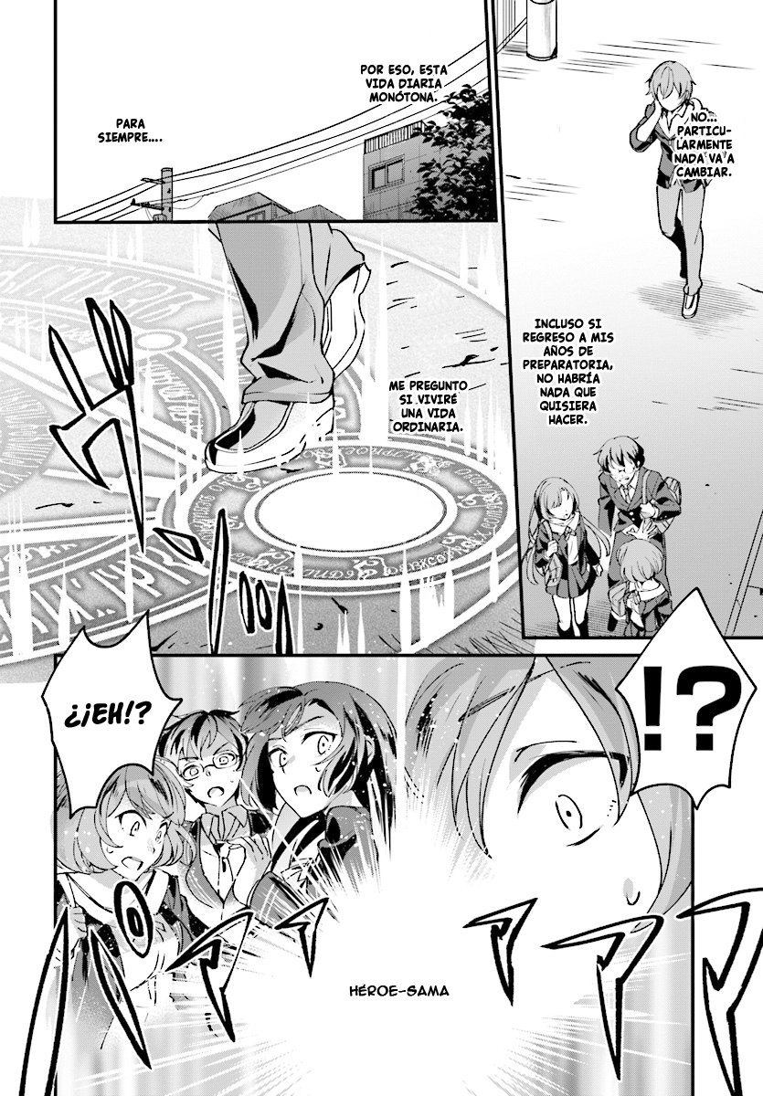 Yuusha Shoukan ni Makikomareta kedo, Isekai wa Heiwa deshita Capitulo 1 página 4