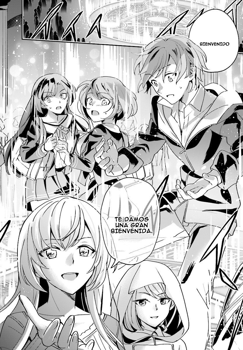 Yuusha Shoukan ni Makikomareta kedo, Isekai wa Heiwa deshita Capitulo 1 página 6