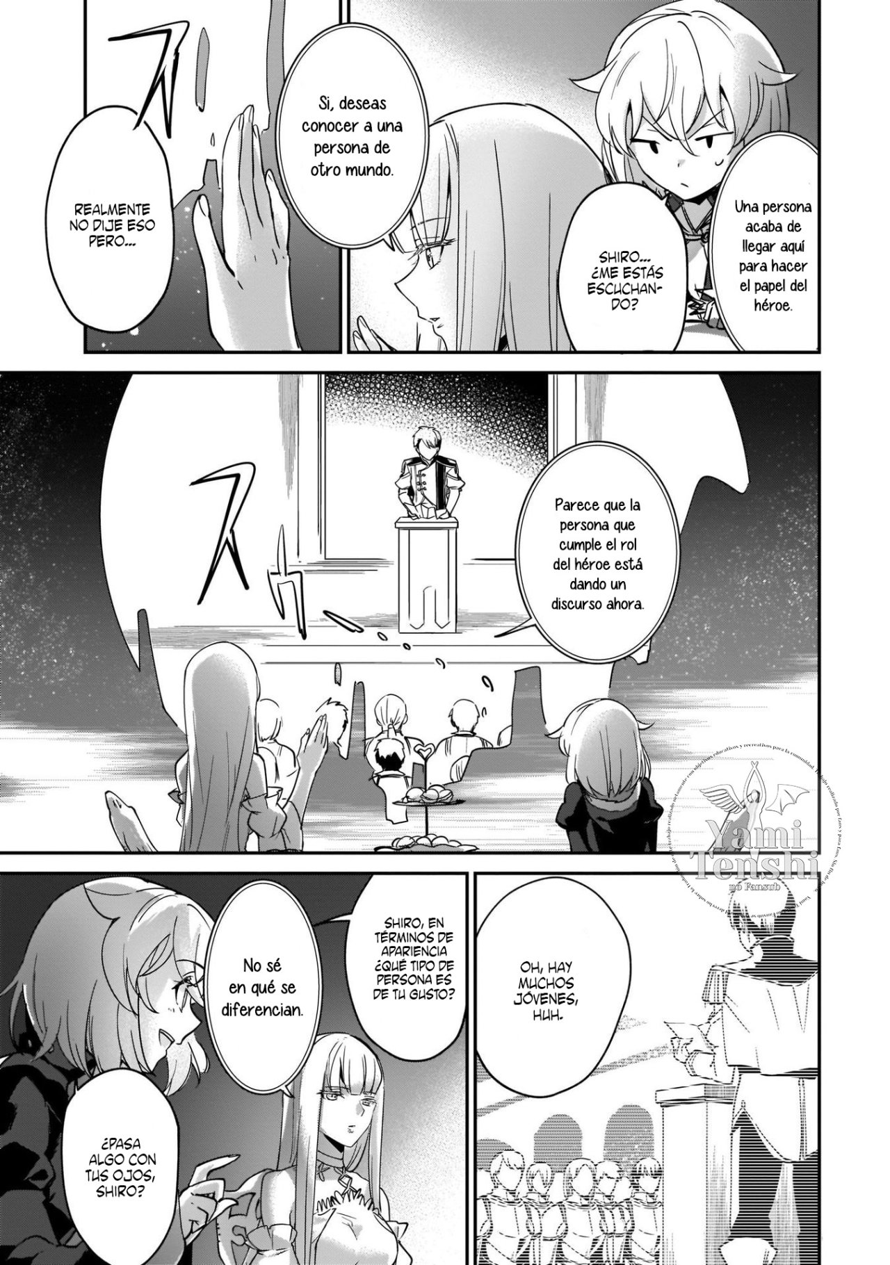 Yuusha Shoukan ni Makikomareta kedo, Isekai wa Heiwa deshita Capitulo 13.5: Extra página 8