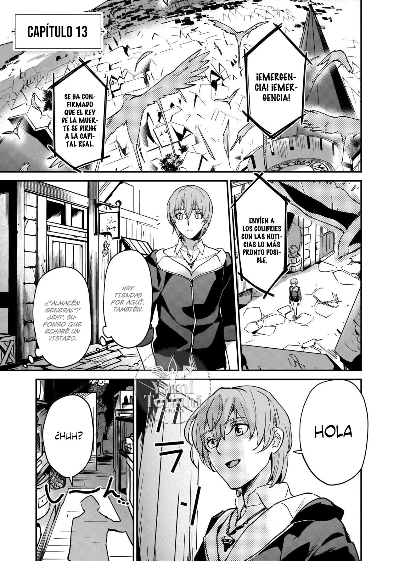 Yuusha Shoukan ni Makikomareta kedo, Isekai wa Heiwa deshita Capitulo 13 página 4
