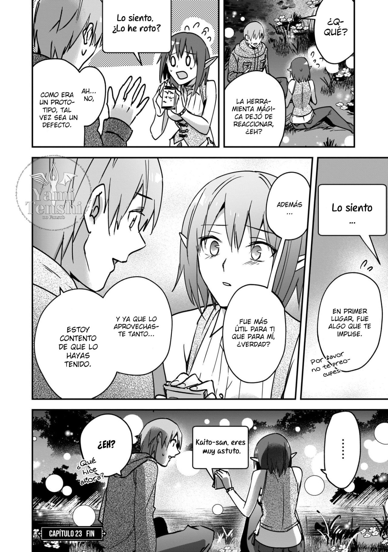 Yuusha Shoukan ni Makikomareta kedo, Isekai wa Heiwa deshita Capitulo 23 página 34