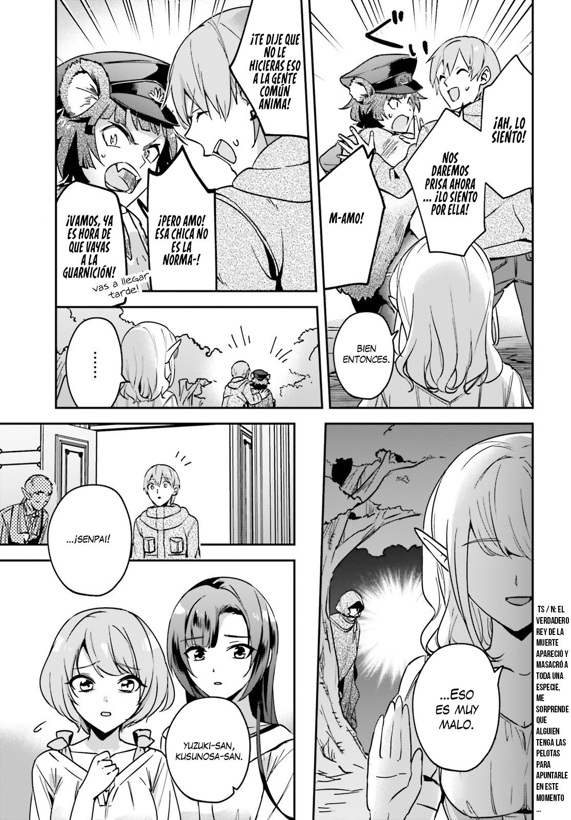 Yuusha Shoukan ni Makikomareta kedo, Isekai wa Heiwa deshita Capitulo 24 página 16