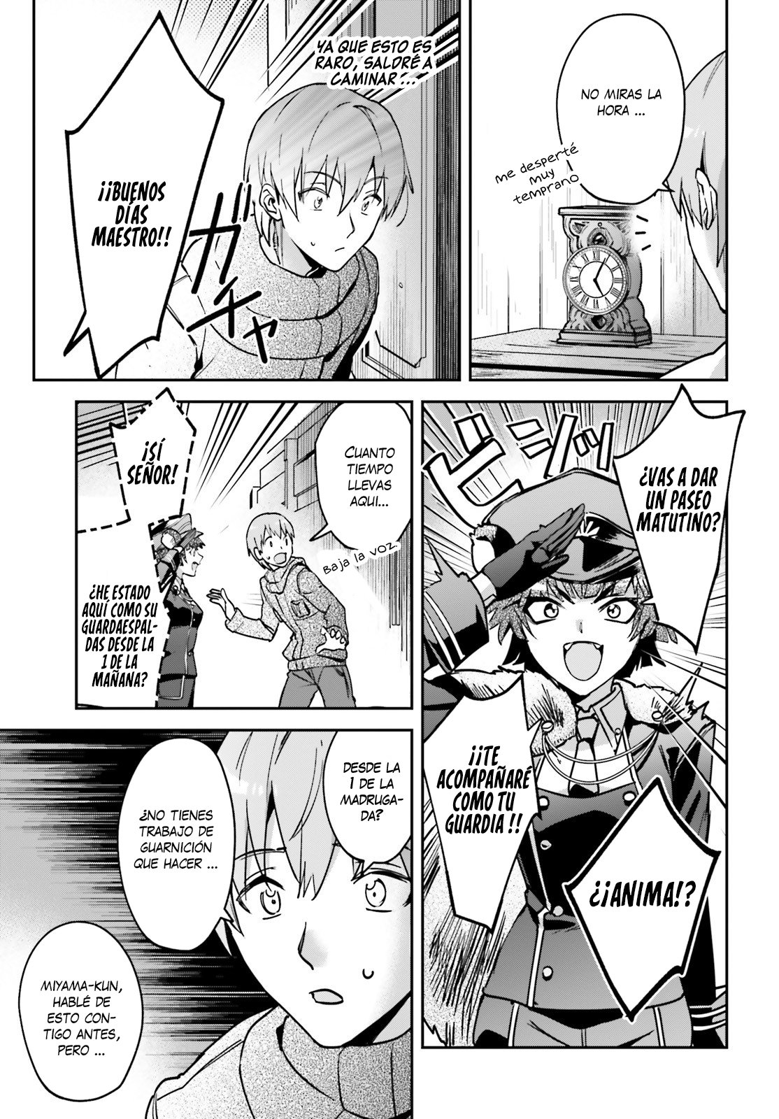 Yuusha Shoukan ni Makikomareta kedo, Isekai wa Heiwa deshita Capitulo 24 página 6