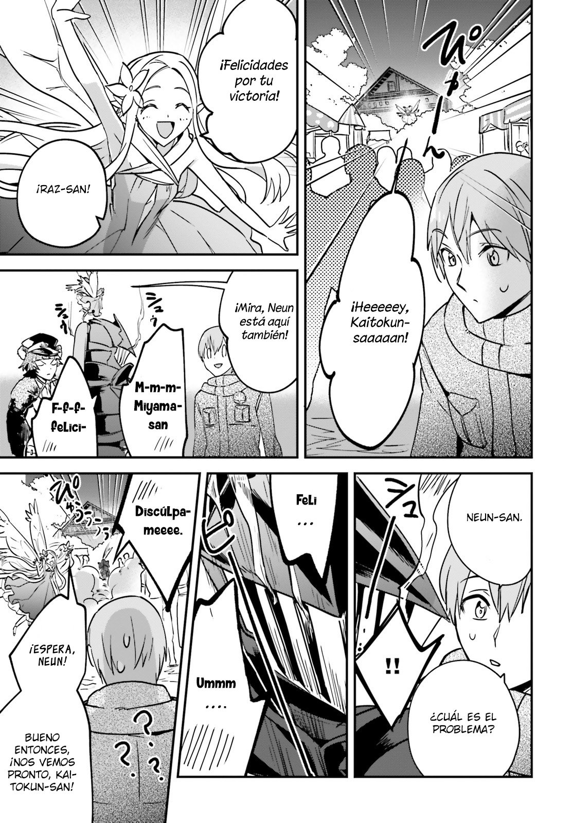 Yuusha Shoukan ni Makikomareta kedo, Isekai wa Heiwa deshita Capitulo 26 página 32