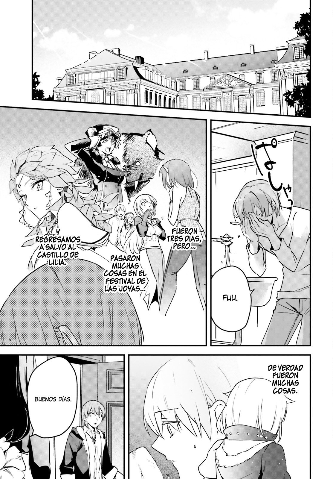 Yuusha Shoukan ni Makikomareta kedo, Isekai wa Heiwa deshita Capitulo 28 página 4