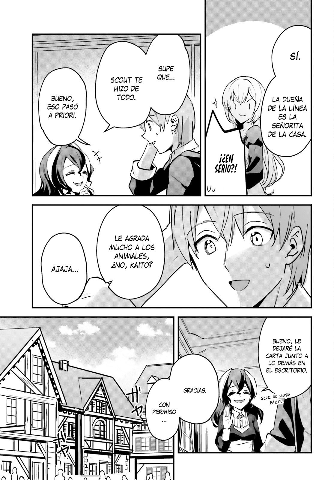 Yuusha Shoukan ni Makikomareta kedo, Isekai wa Heiwa deshita Capitulo 28 página 6
