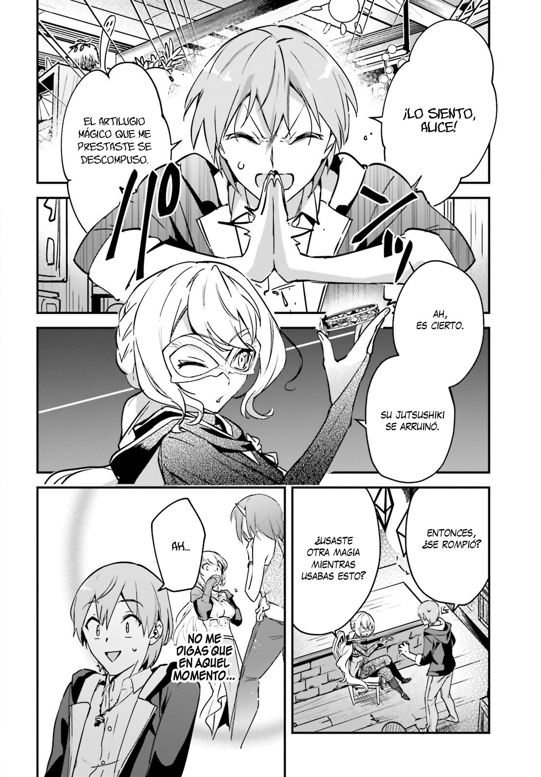 Yuusha Shoukan ni Makikomareta kedo, Isekai wa Heiwa deshita Capitulo 28 página 9