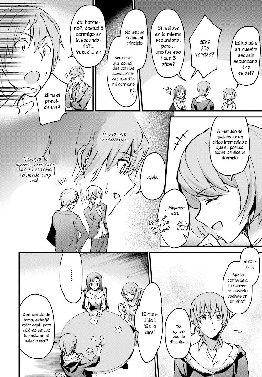 Yuusha Shoukan ni Makikomareta kedo, Isekai wa Heiwa deshita Capitulo 4 página 15