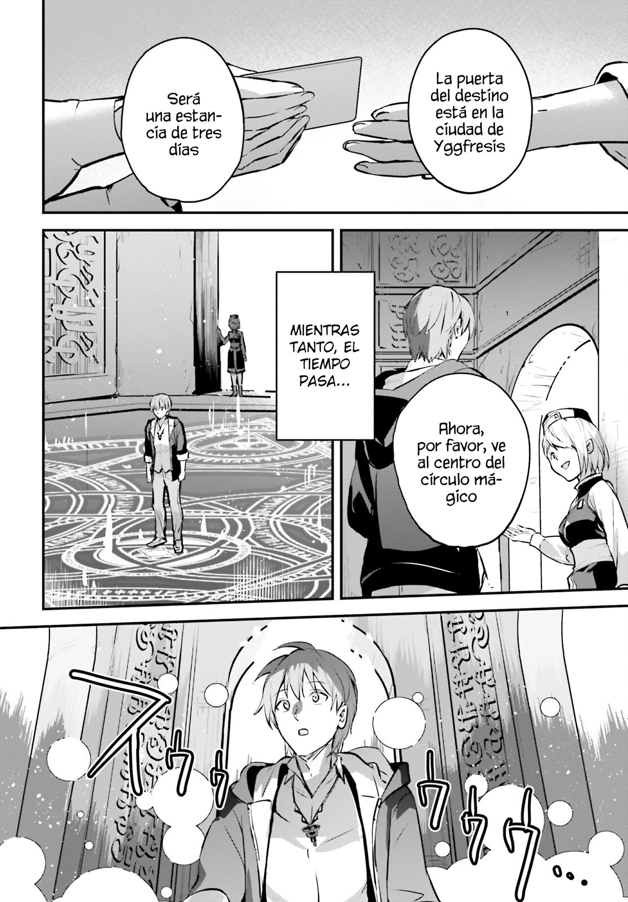 Yuusha Shoukan ni Makikomareta kedo, Isekai wa Heiwa deshita Capitulo 44 página 4