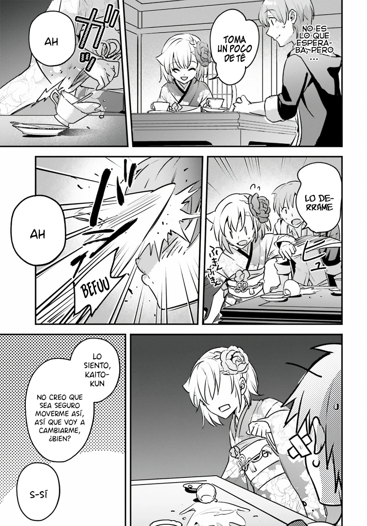 Yuusha Shoukan ni Makikomareta kedo, Isekai wa Heiwa deshita Capitulo 49 página 17