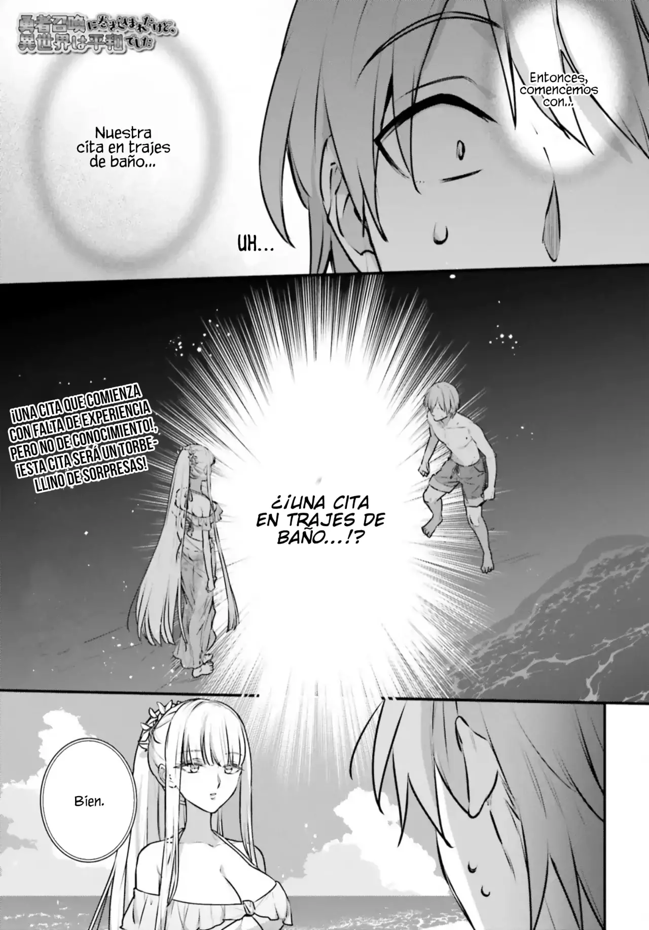 Yuusha Shoukan ni Makikomareta kedo, Isekai wa Heiwa deshita Capitulo 61 página 3