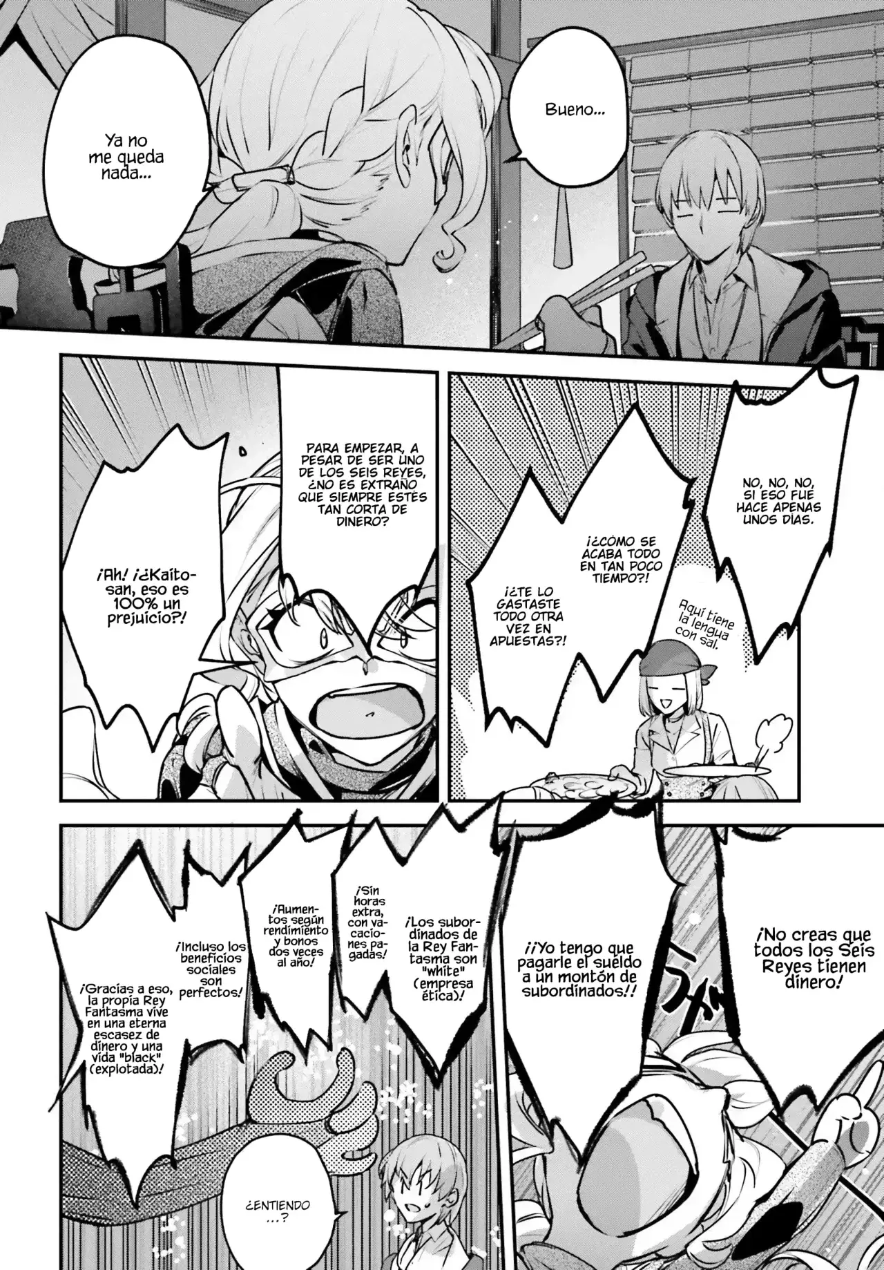 Yuusha Shoukan ni Makikomareta kedo, Isekai wa Heiwa deshita Capitulo 64 página 4