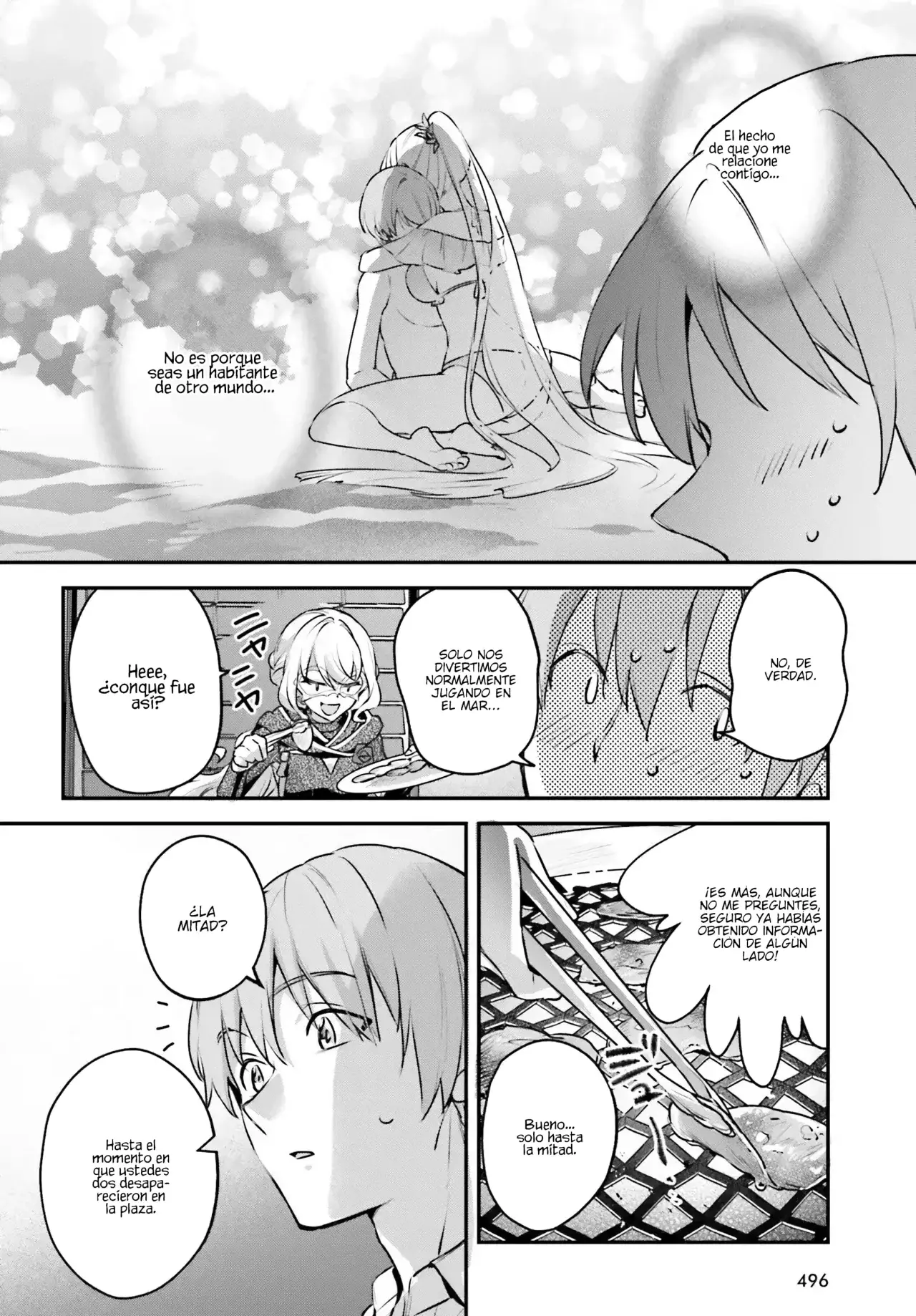 Yuusha Shoukan ni Makikomareta kedo, Isekai wa Heiwa deshita Capitulo 64 página 6