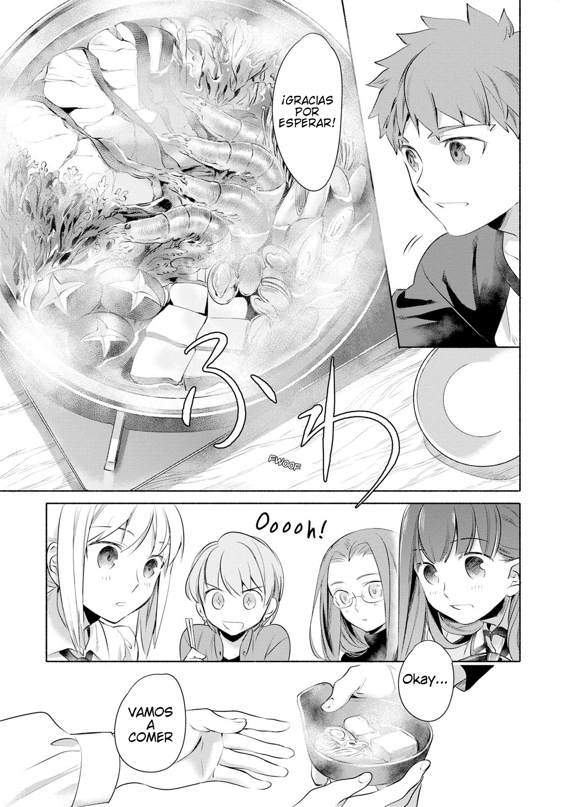 Emiya-san Chi no Kyou no Gohan Capitulo 1 página 11