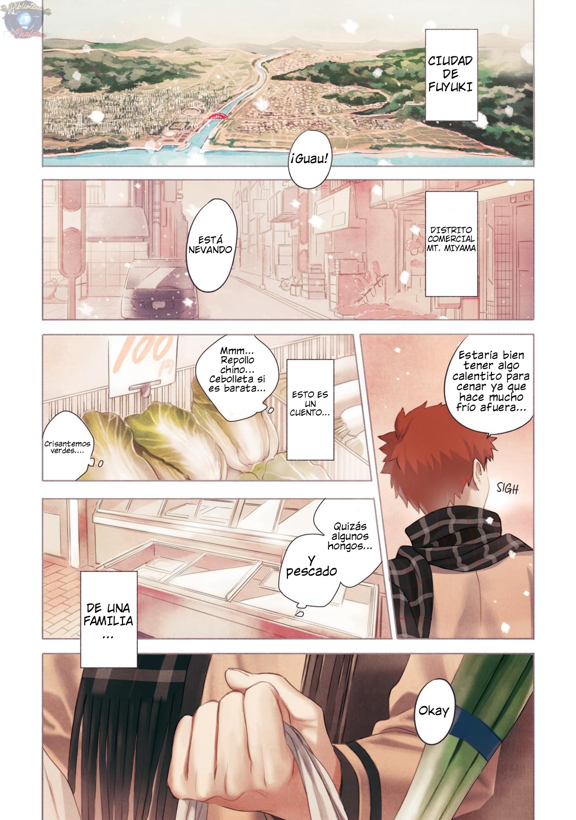 Emiya-san Chi no Kyou no Gohan Capitulo 1 página 5