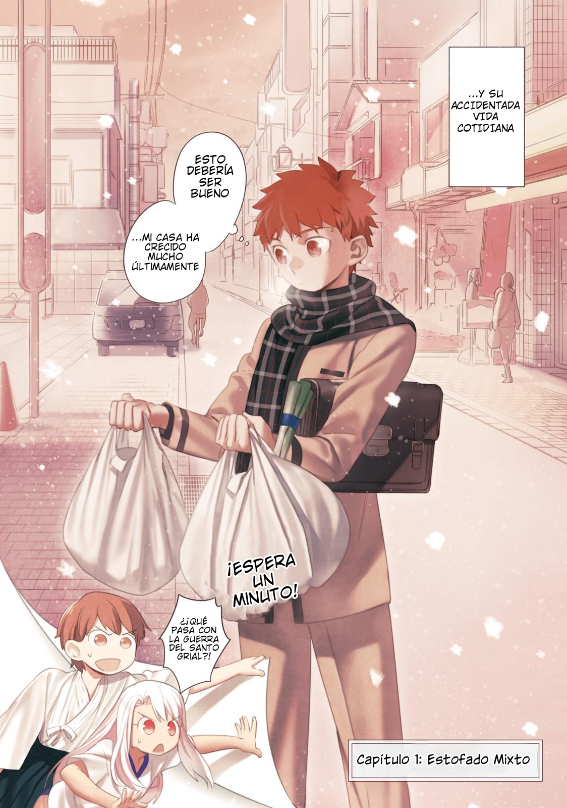 Emiya-san Chi no Kyou no Gohan Capitulo 1 página 6