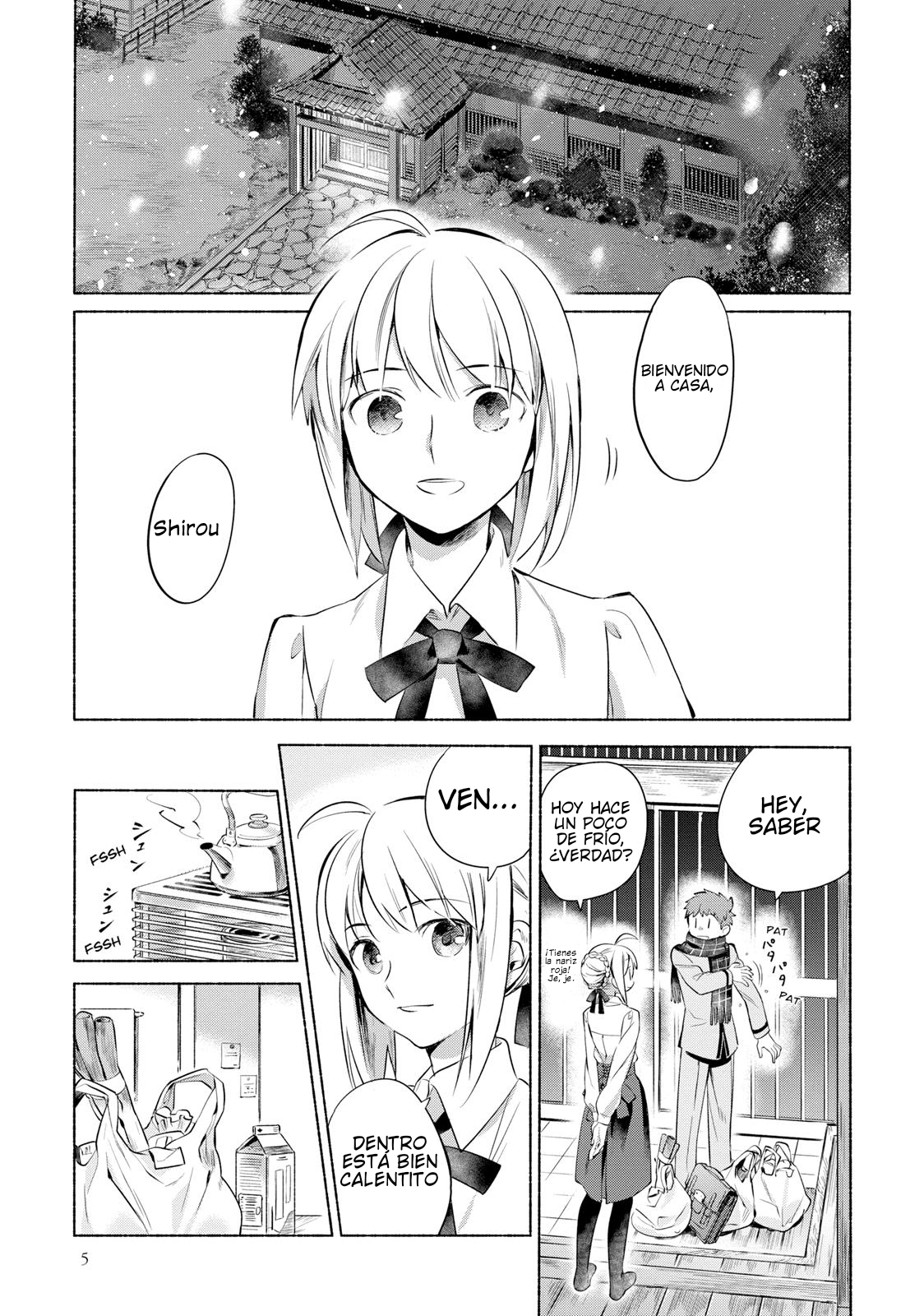 Emiya-san Chi no Kyou no Gohan Capitulo 1 página 7