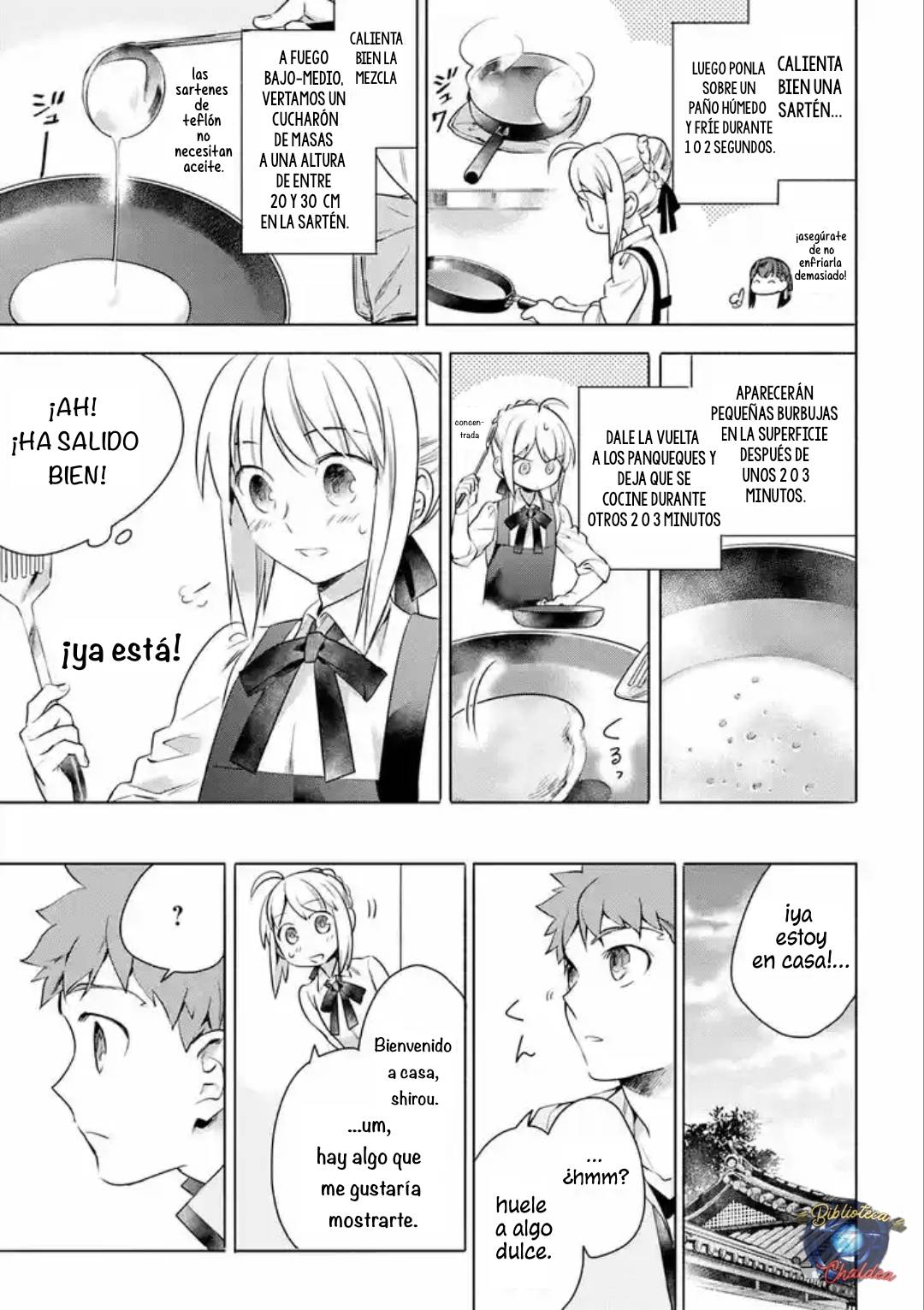Emiya-san Chi no Kyou no Gohan Capitulo 11 página 4