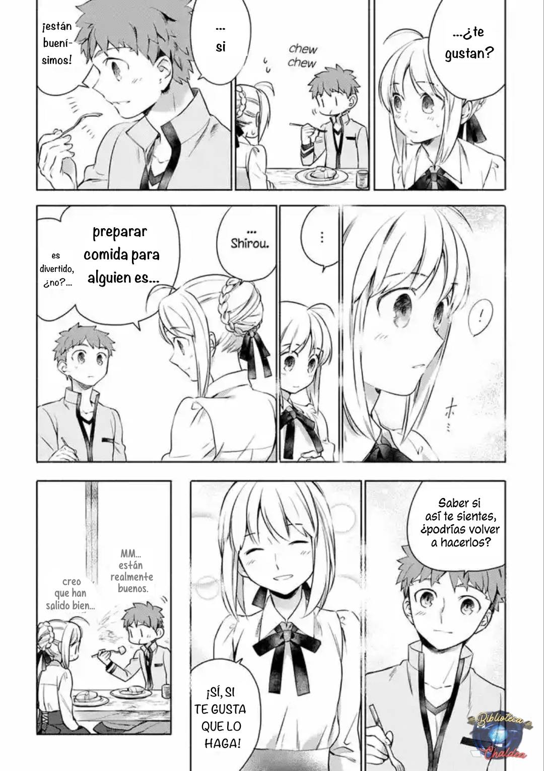 Emiya-san Chi no Kyou no Gohan Capitulo 11 página 6