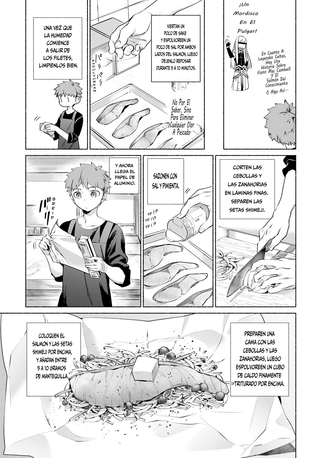 Emiya-san Chi no Kyou no Gohan Capitulo 2 página 6