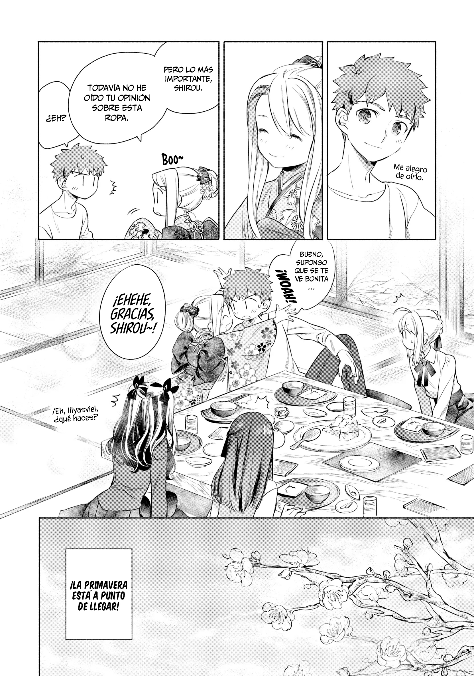 Emiya-san Chi no Kyou no Gohan Capitulo 3 página 13