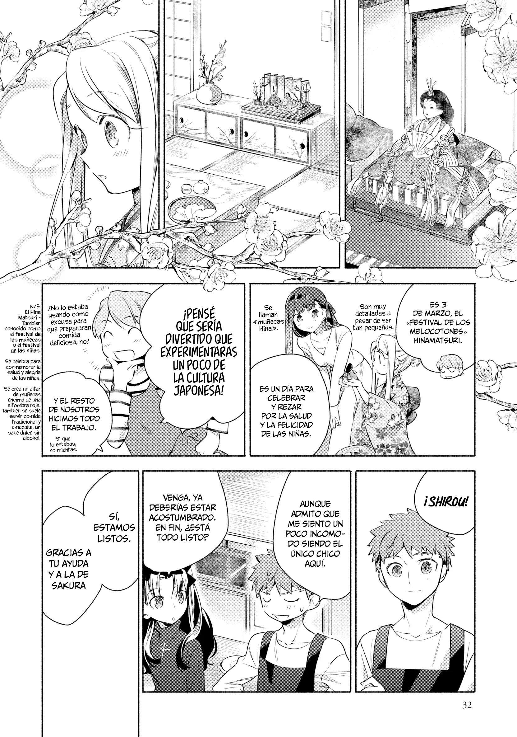 Emiya-san Chi no Kyou no Gohan Capitulo 3 página 5
