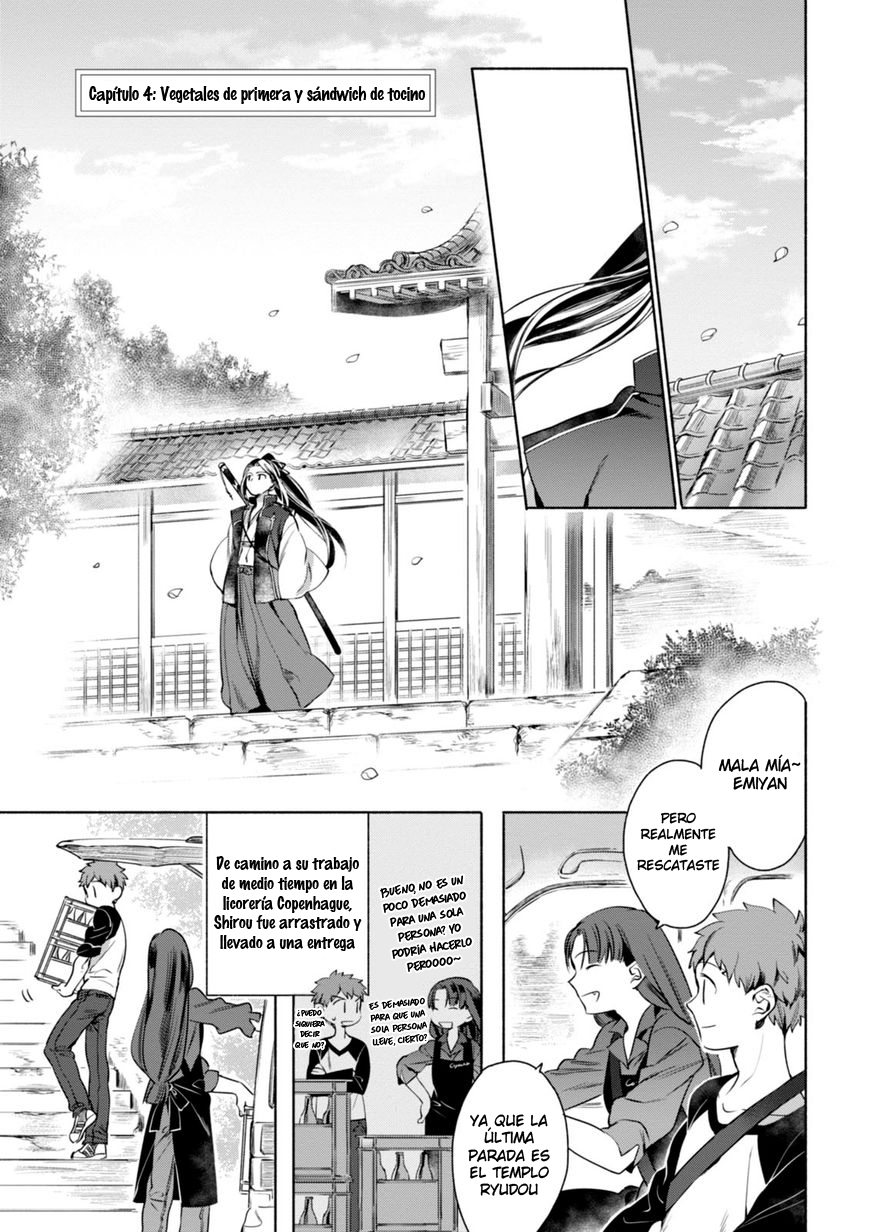 Emiya-san Chi no Kyou no Gohan Capitulo 4 página 2