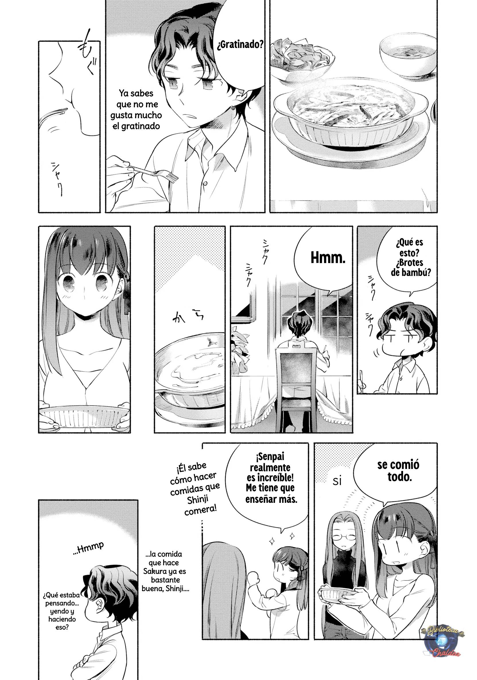 Emiya-san Chi no Kyou no Gohan Capitulo 5 página 10