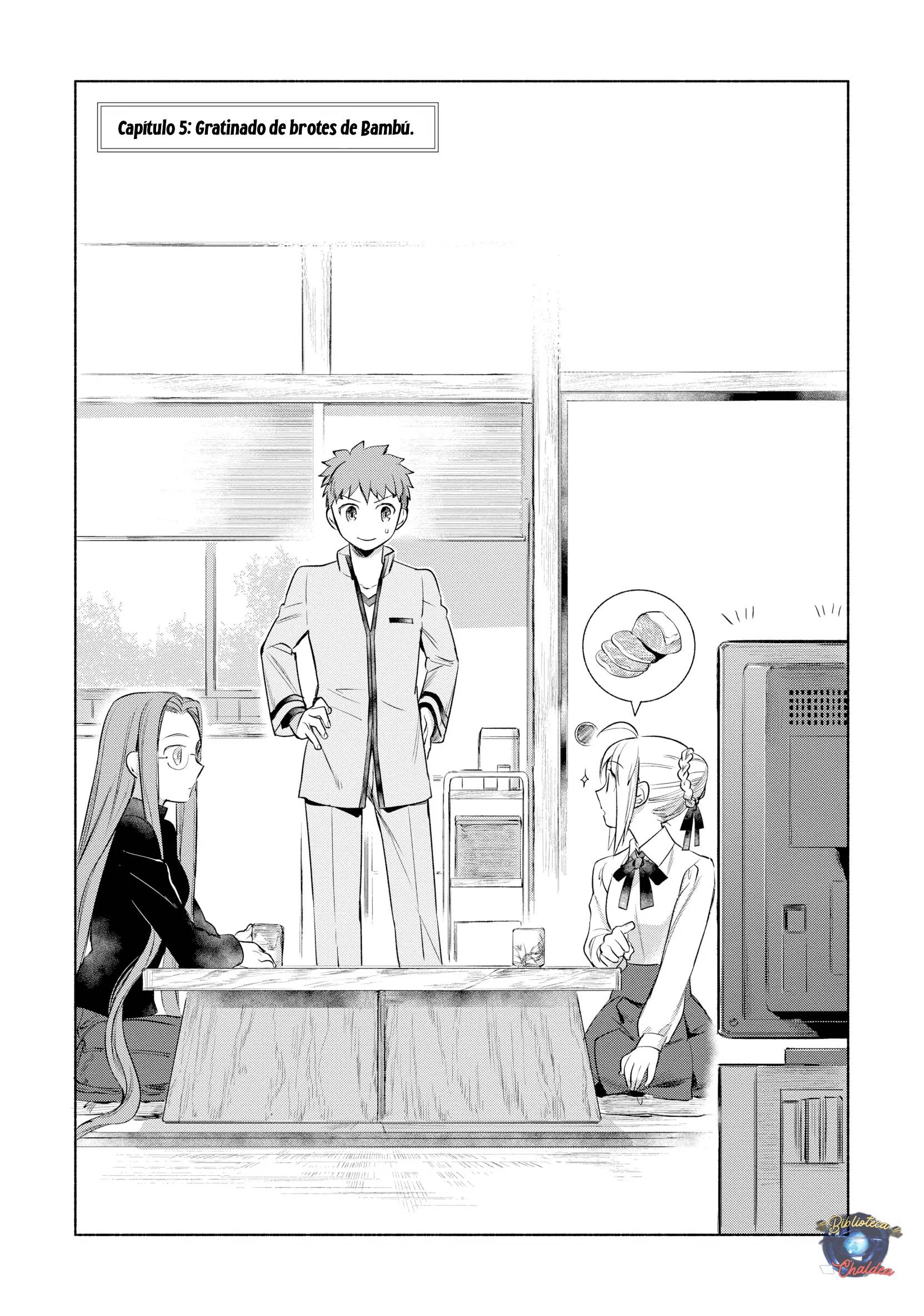 Emiya-san Chi no Kyou no Gohan Capitulo 5 página 3