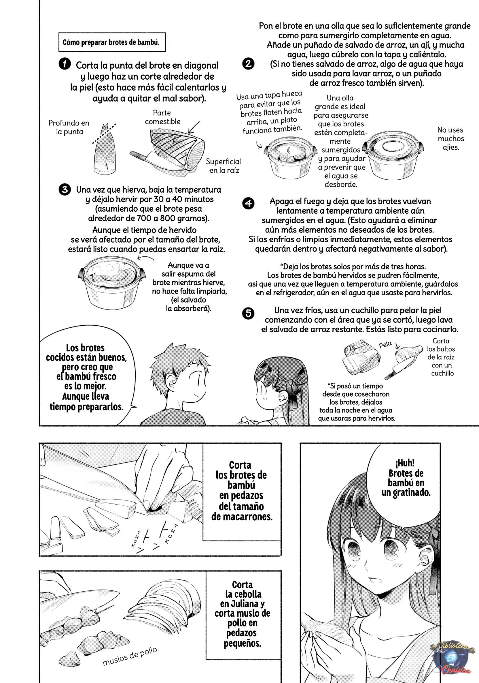 Emiya-san Chi no Kyou no Gohan Capitulo 5 página 6
